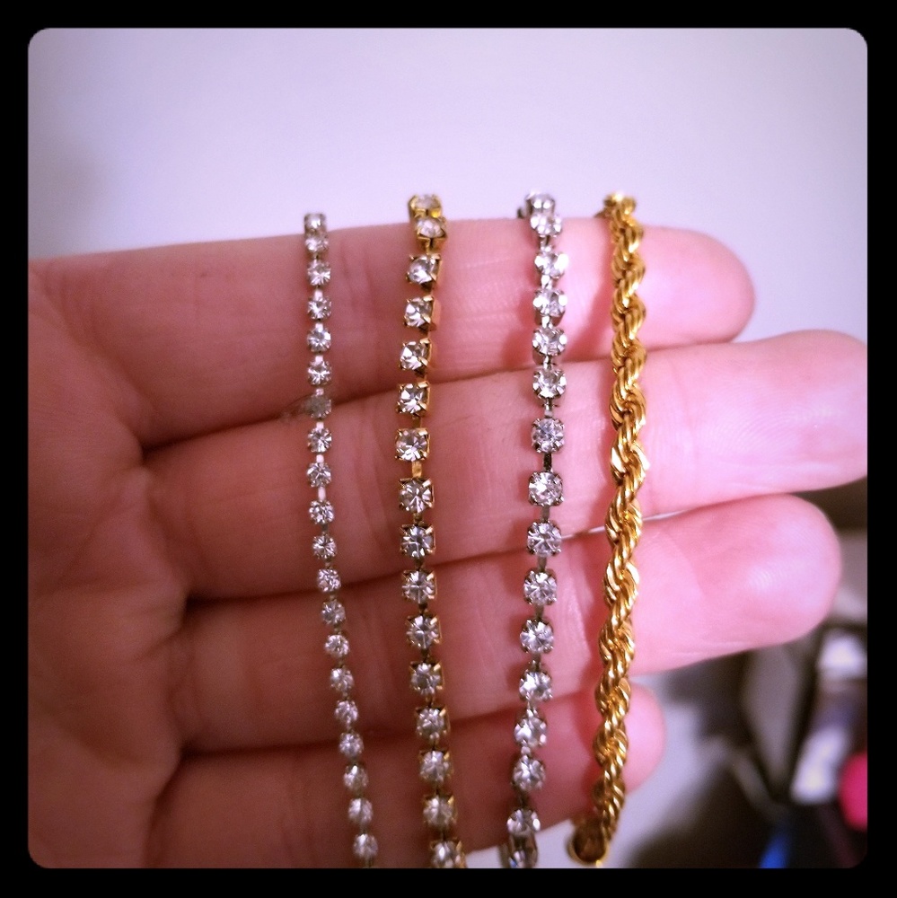 Four Fashion Bracelets
